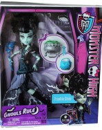 Кукла Ghouls Rule Frankie Stein Monster High в маскарадном костюме